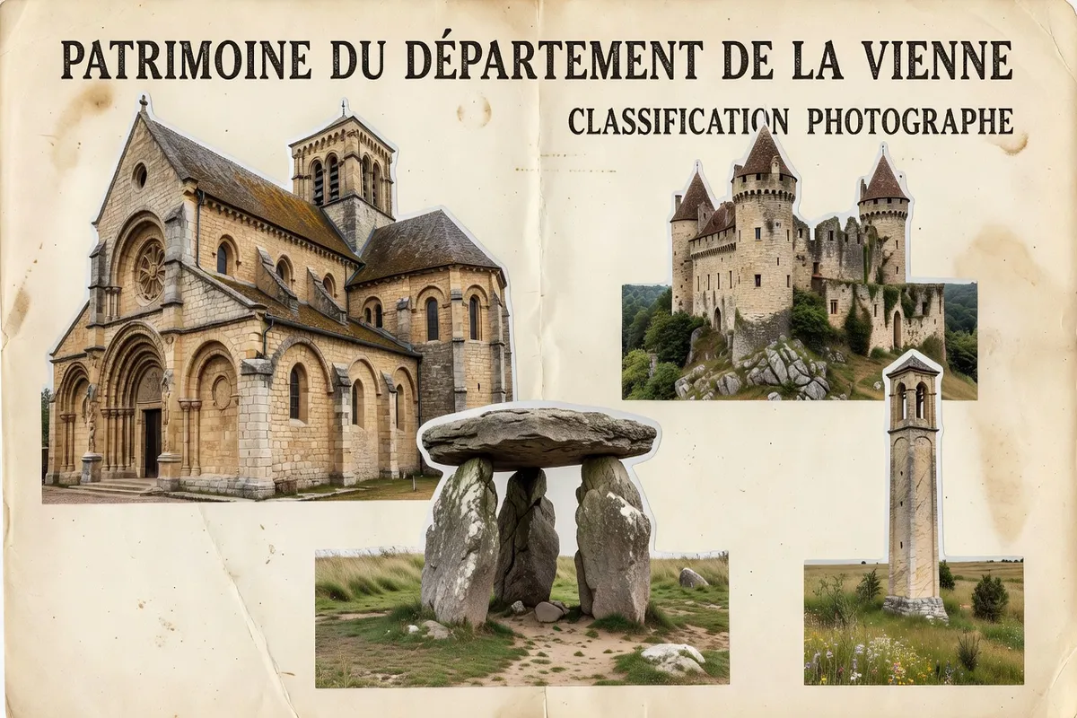 Monuments historiques classés du département de la Vienne, église et château
