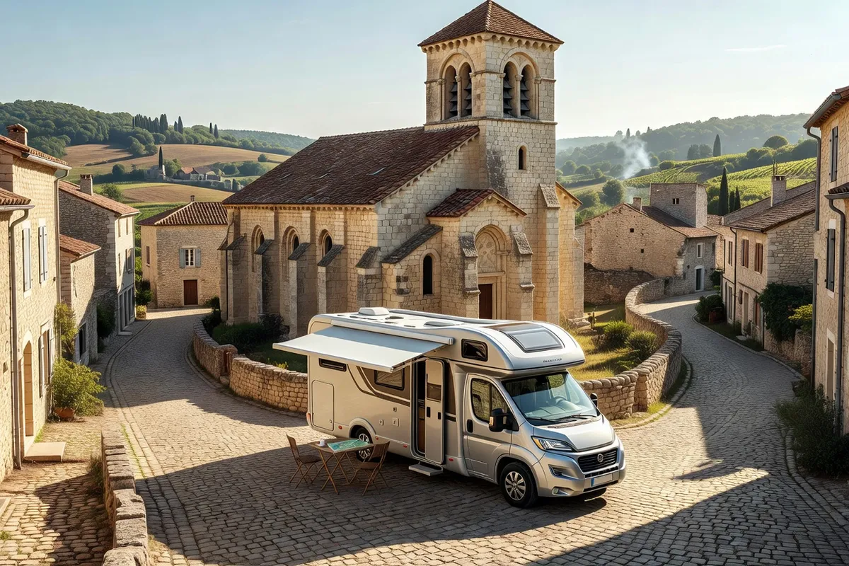 Aires de camping-car dans le Vienne — Étapes patrimoine
