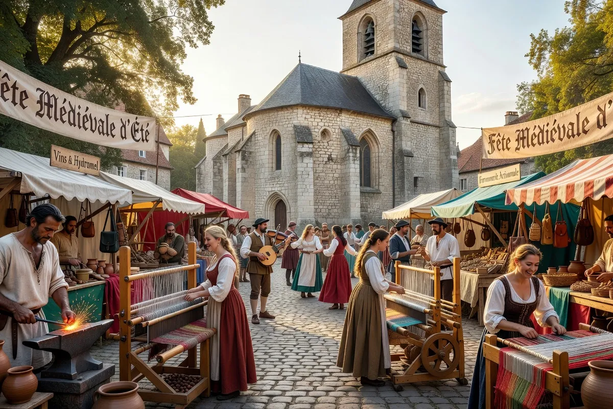 La foire médiévale de Château-Larcher