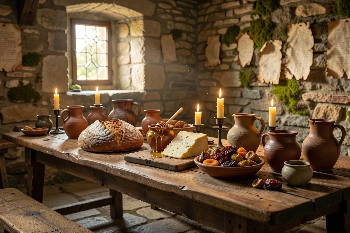 Gastronomie médiévale en Poitou : des banquets seigneuriaux aux tables actuelles