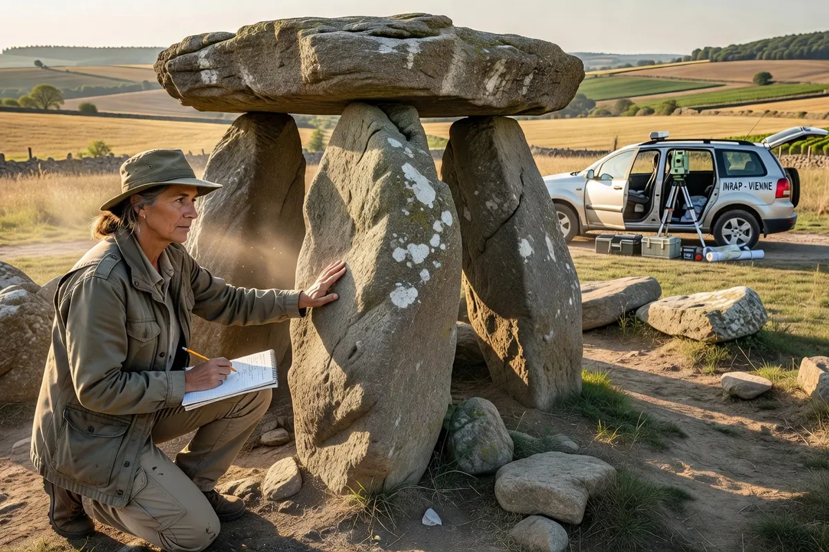 « Les dolmens sont des conversations entre les vivants et les morts »