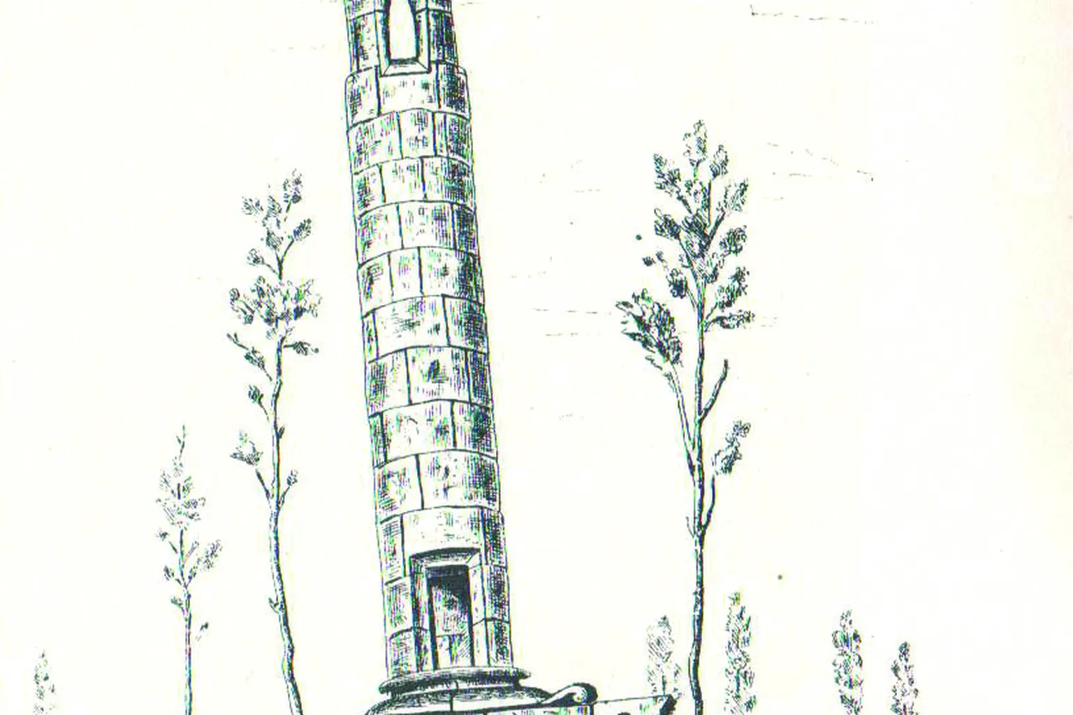 La Lanterne des Morts de Château-Larcher